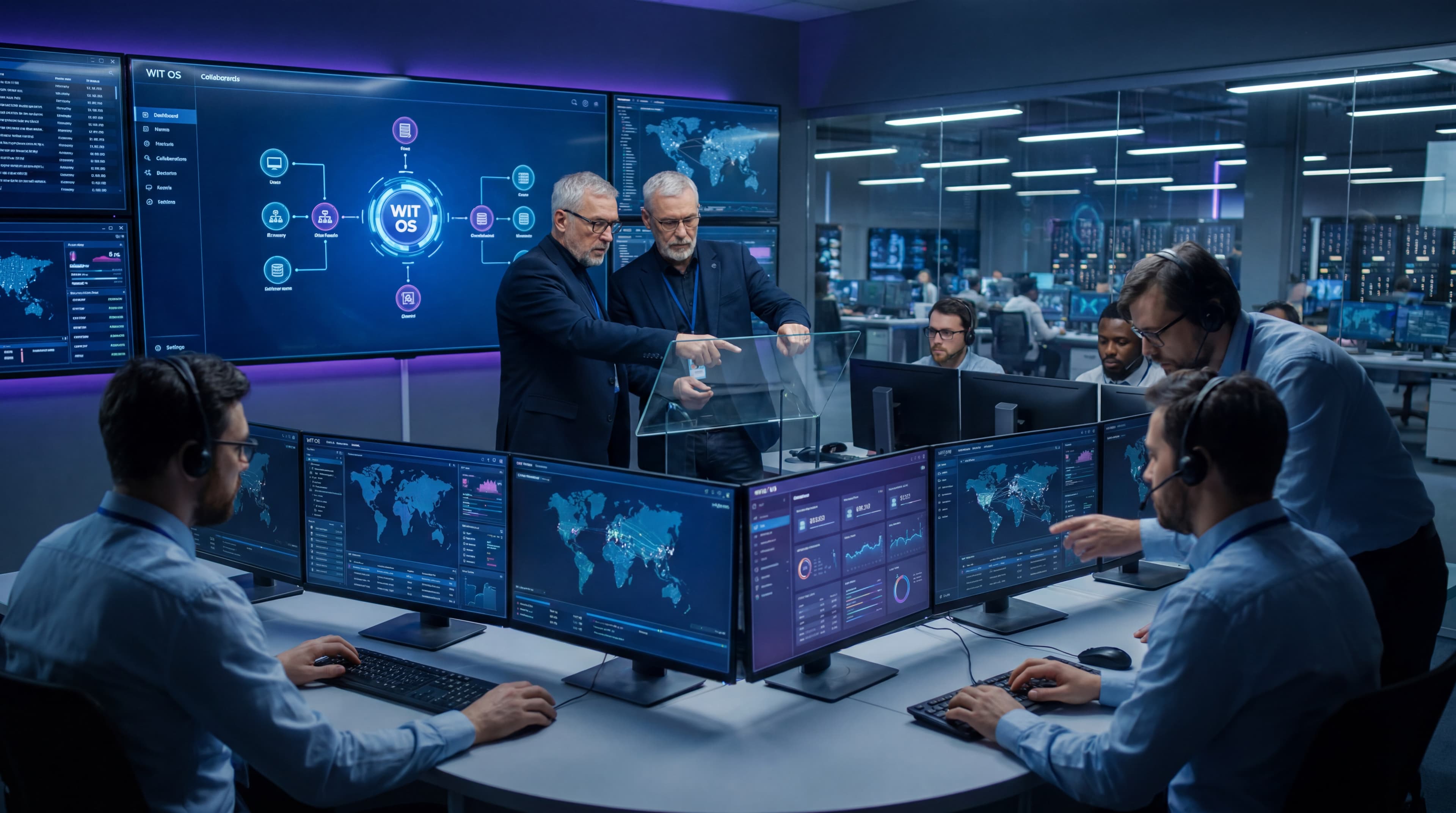 Managed cybersecurity practice · MSSP AI · Security Orchestrator-driven autonomous SOC with shared customer Workspace